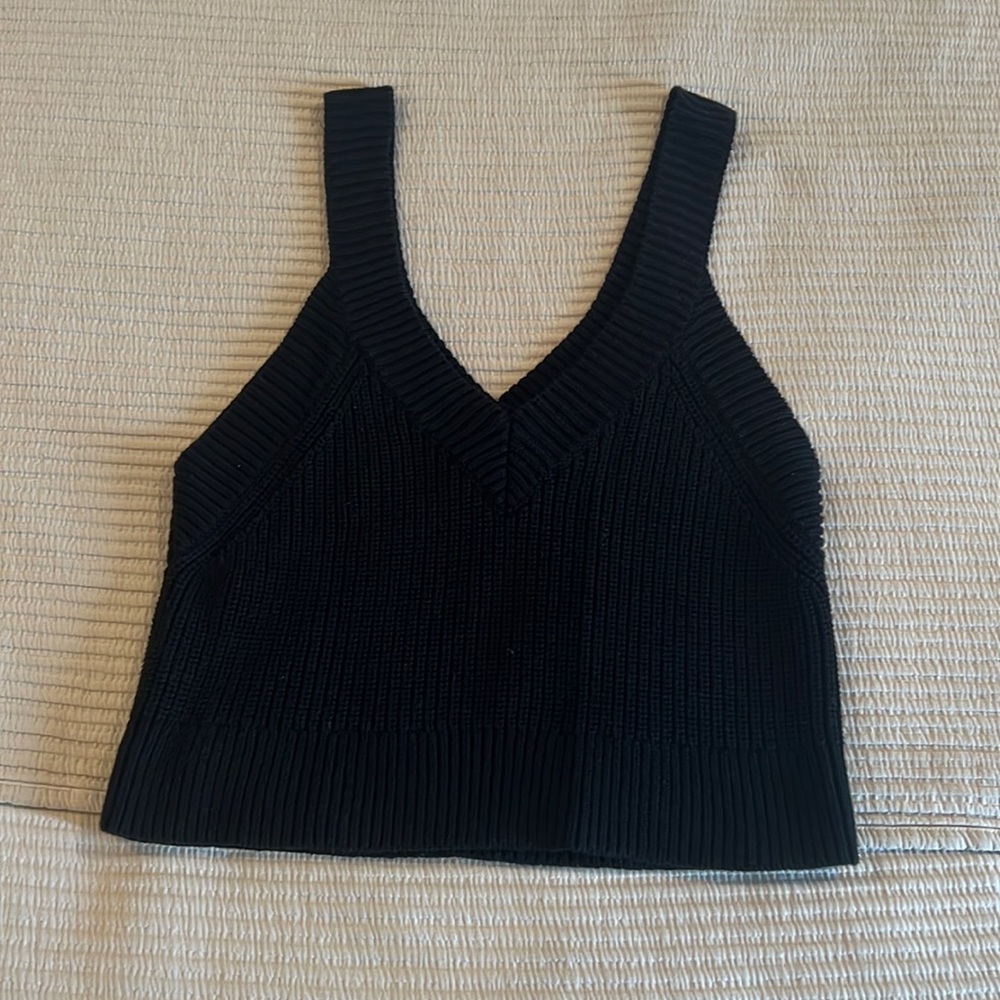 Preppy sweater tank